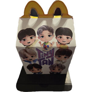 McDonald's TinyTan BTS Happy Meal Box Limited 2025 Release Vaulted Purple